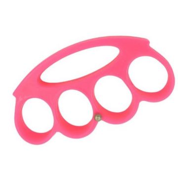Pink Plastic Adorable Buckle Knuckle KT-809PP